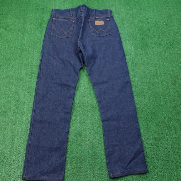 Vintage Wrangler Jeans Mens 36x32 Blue 13MWZ Cowboy Cut Original Fit Denim Pants - Picture 4 of 8